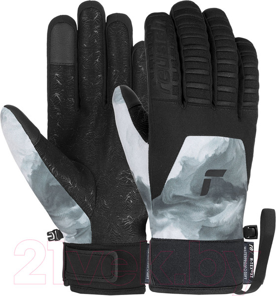 Изображение товара Перчатки лыжные Reusch Raptor R-Tex Xt Touch-Tec / 6202223-7019 (р-р 9, Smoke)