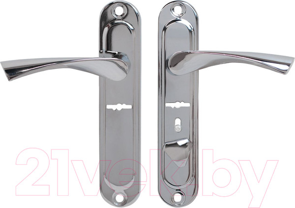 Изображение товара Ручка дверная Аллюр 03S CP L