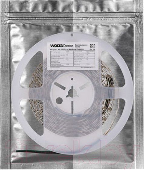 Изображение товара Светодиодная лента Wolta WLS2835-12W/4000/24S120-01