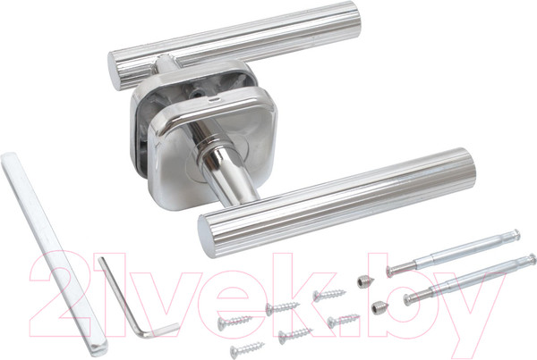 Изображение товара Ручка дверная БУЛАТ РФ 04.04 Форте (хром)