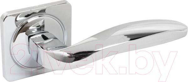 Изображение товара Ручка дверная БУЛАТ РФ 05.04 Атлас (хром)