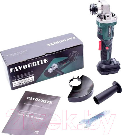 Изображение товара Угловая шлифовальная машина Favourite OBS 21 FG 125 Promo