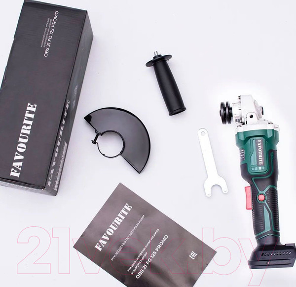 Изображение товара Угловая шлифовальная машина Favourite OBS 21 FG 125 Promo