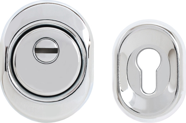 Изображение товара Накладка на цилиндр БУЛАТ БНД 01.04 (хром)