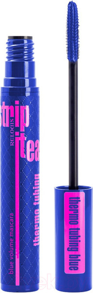 Изображение товара Тушь для ресниц Relouis Strip it Easy Thermo Tubing объемная (синий)
