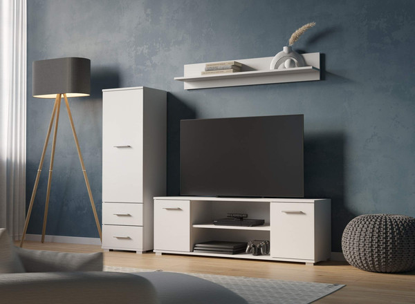 Изображение товара Тумба НК Мебель Fun ТВ-130 / 71337911 (белый)