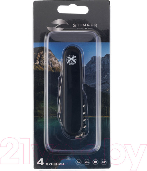 Изображение товара Нож швейцарский STINGER FK-K5006NH-4FB 
