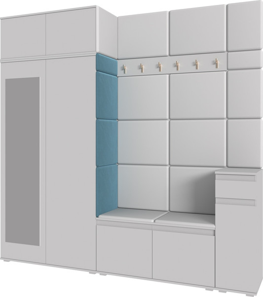 Изображение товара Тумба для обуви НК Мебель Stark ПТ-100 / 71579688 (белый)