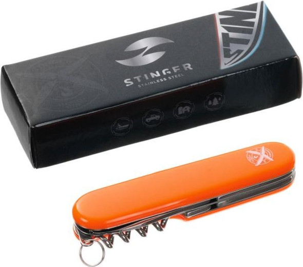 Изображение товара Нож швейцарский STINGER FK-K5005NH-11F 