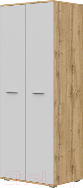 Изображение товара Шкаф НК Мебель Fun ШК-80 / 71339820 (дуб вотан/белый)
