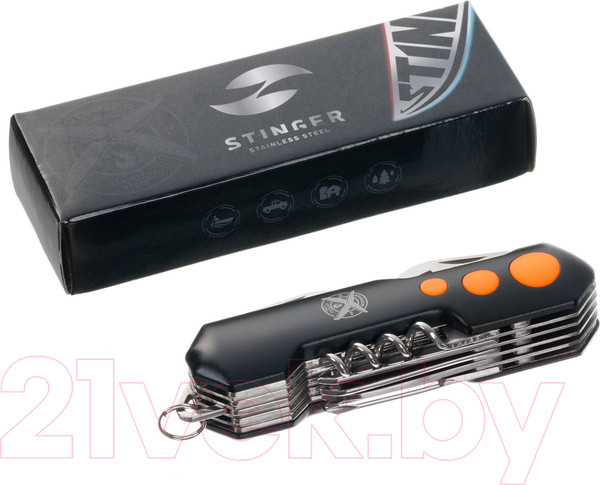 Изображение товара Нож швейцарский STINGER FK-KO5011LG3 