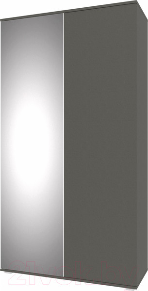 Изображение товара Шкаф НК Мебель Stark 2-х дверный / 71579685 (серый графит)