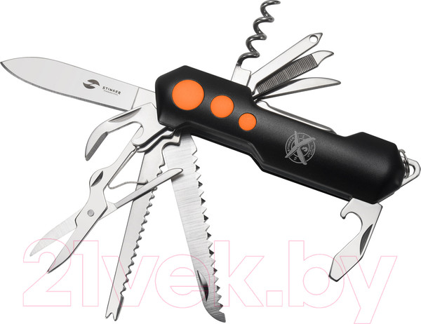 Изображение товара Нож швейцарский STINGER FK-KO5011LG3B 