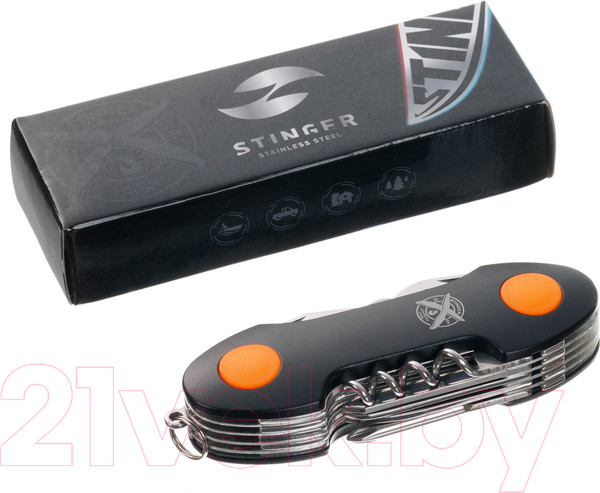 Изображение товара Нож швейцарский STINGER FK-KF5011LG3 