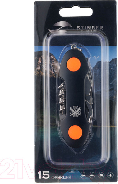 Изображение товара Нож швейцарский STINGER FK-KF5011LG3B  