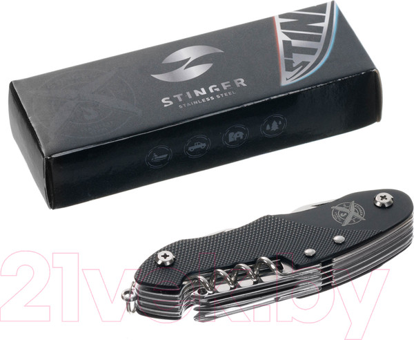 Изображение товара Нож швейцарский STINGER FK-KG5011L7