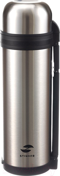 Изображение товара Термос для напитков STINGER HG-1800-1 (1.8л, серебристый)