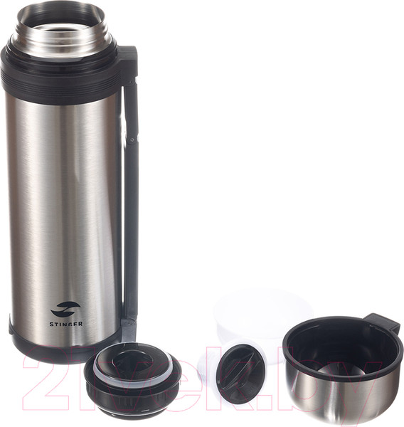 Изображение товара Термос для напитков STINGER HG-1800-1 (1.8л, серебристый)
