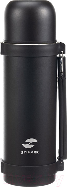 Изображение товара Термос для напитков STINGER HY-1200-11BLK (1.2л, черный)