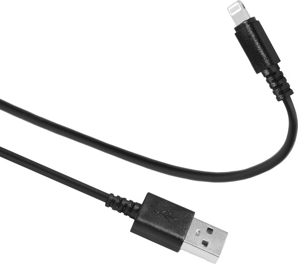 Изображение товара Кабель Sunwind USB (m)-Lightning (m) (1.2м, черный)