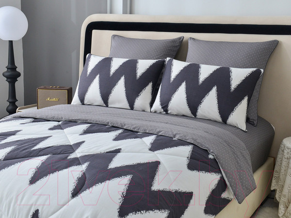 Изображение товара Комплект постельного белья с одеялом Sofi de Marko Ришелье №19 Евро / Кт-Евро-Р19