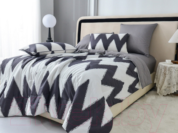 Изображение товара Комплект постельного белья с одеялом Sofi de Marko Ришелье №19 Евро / Кт-Евро-Р19