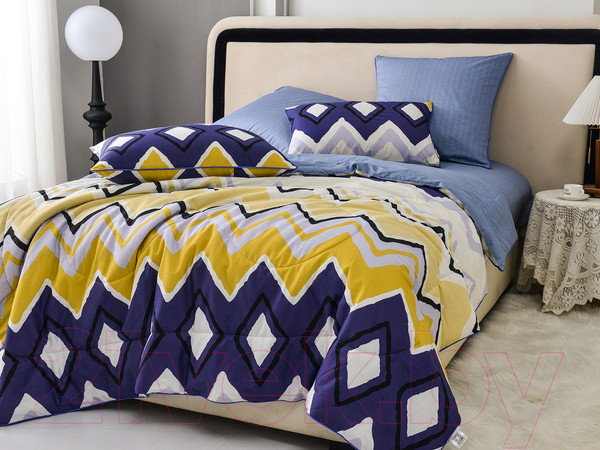 Изображение товара Комплект постельного белья с одеялом Sofi de Marko Ришелье №20 Евро / Кт-Евро-Р20