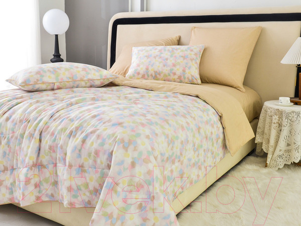 Изображение товара Комплект постельного белья с одеялом Sofi de Marko Ришелье №21 Евро / Кт-Евро-Р21