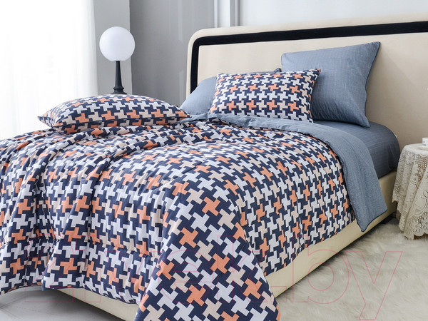 Изображение товара Комплект постельного белья с одеялом Sofi de Marko Ришелье №23 Евро / Кт-Евро-Р23