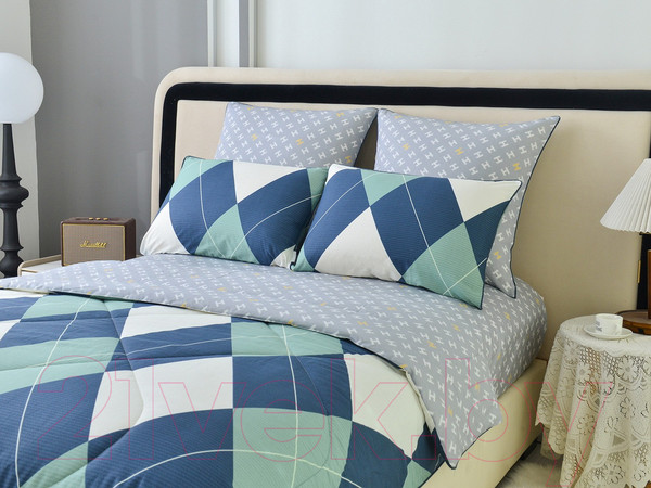 Изображение товара Комплект постельного белья с одеялом Sofi de Marko Ришелье №24 Евро / Кт-Евро-Р24