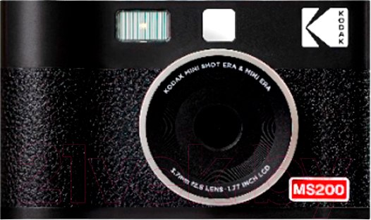 Изображение товара Фотоаппарат с мгновенной печатью Kodak MS200B (черный)