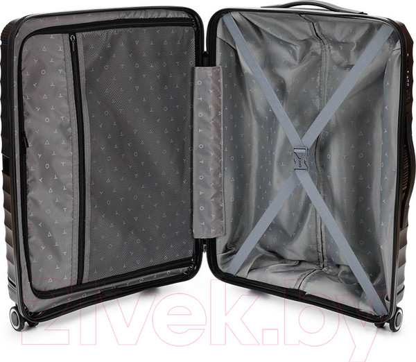 Изображение товара Набор чемоданов Torber Nevo / T2207 (черный)