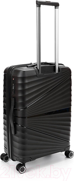 Изображение товара Набор чемоданов Torber Nevo / T2207 (черный)