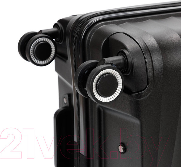 Изображение товара Набор чемоданов Torber Nevo / T2207 (черный)