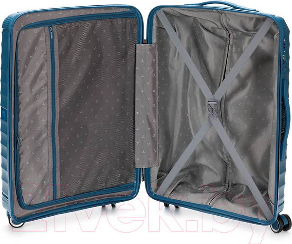 Изображение товара Набор чемоданов Torber Nevo / T2207 (синий)