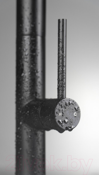 Изображение товара Смеситель Deante Olfato BQO N72M (черный)