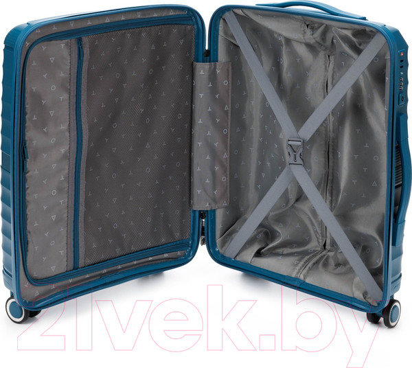 Изображение товара Чемодан на колесах Torber Nevo / T2207S (синий)