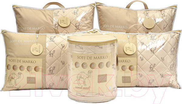 Изображение товара Одеяло Sofi de Marko Camel wool 195х215 / Од-КВ-195х215