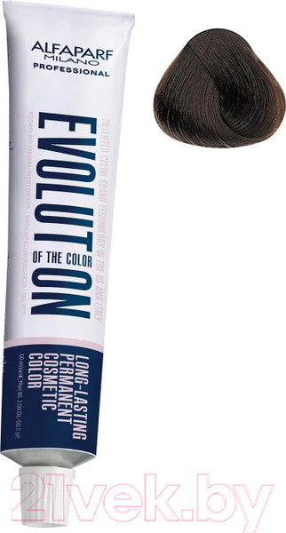 Изображение товара Крем-краска для волос Alfaparf Milano EOC Cube тон 7NI (60мл)