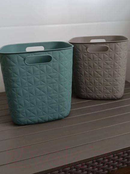 Изображение товара Корзина Curver Softex / 258712 (15л, бирюзовый)