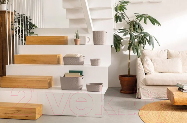 Изображение товара Корзина Curver Softex / 258717 (12.5л, кремовый)