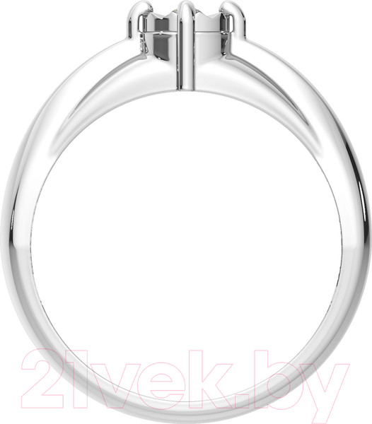 Изображение товара Кольцо из серебра ZORKA 02D0001 (р.17, с бриллиантом)