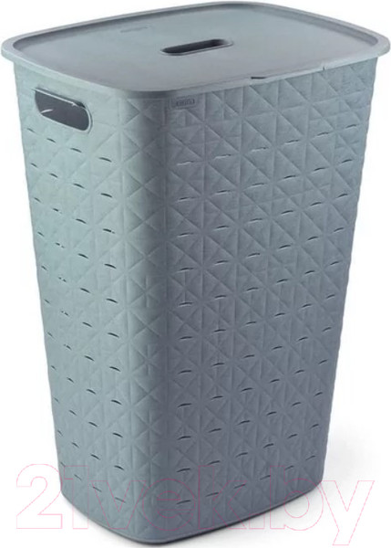 Изображение товара Корзина для белья Curver Softex / 258700 (56л, бирюзовый)