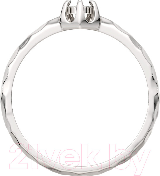 Изображение товара Кольцо из серебра ZORKA 02D0076.ZZ (р.16.5, с бриллиантом)