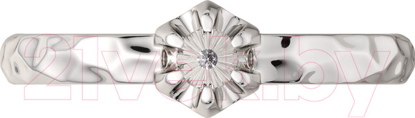 Изображение товара Кольцо из серебра ZORKA 02D0076.ZZ (р.16.5, с бриллиантом)