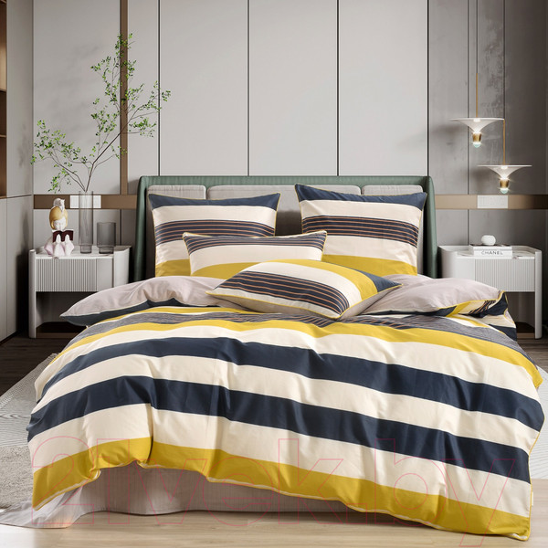 Изображение товара Комплект постельного белья Sofi de Marko Батист Евро 4н / Евро-4830