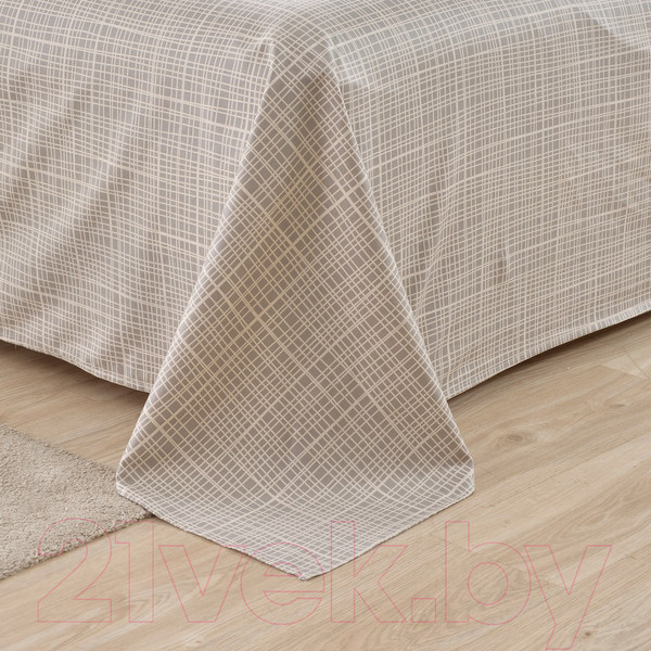 Изображение товара Комплект постельного белья Sofi de Marko Арландо Евро 4н / Евро-5667 (бежевый)