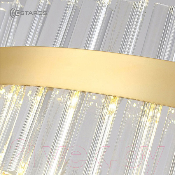 Изображение товара Потолочный светильник Estares Sofia 100W R-APP-500x1000-Gold/Clear-220-IP20_Ч