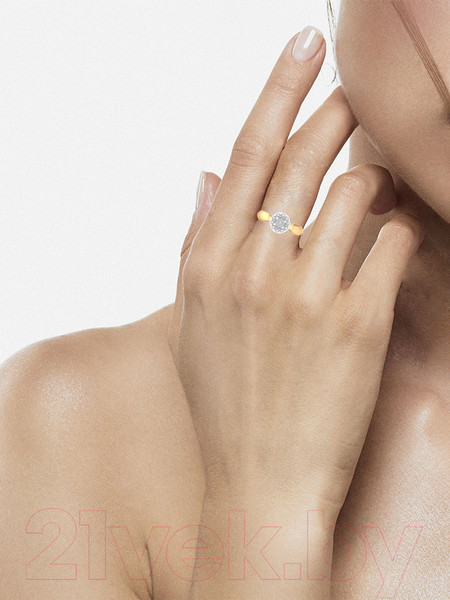 Изображение товара Кольцо из комбинированного золота ZORKA 2D00164.14K.B (р.18.5, с бриллиантом)