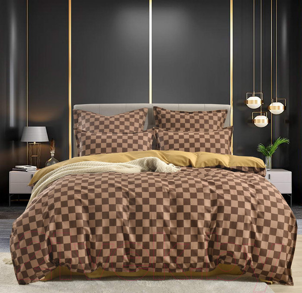 Изображение товара Комплект постельного белья Sofi de Marko Кимберли 1.6 / 1.6-5590 (кофе)